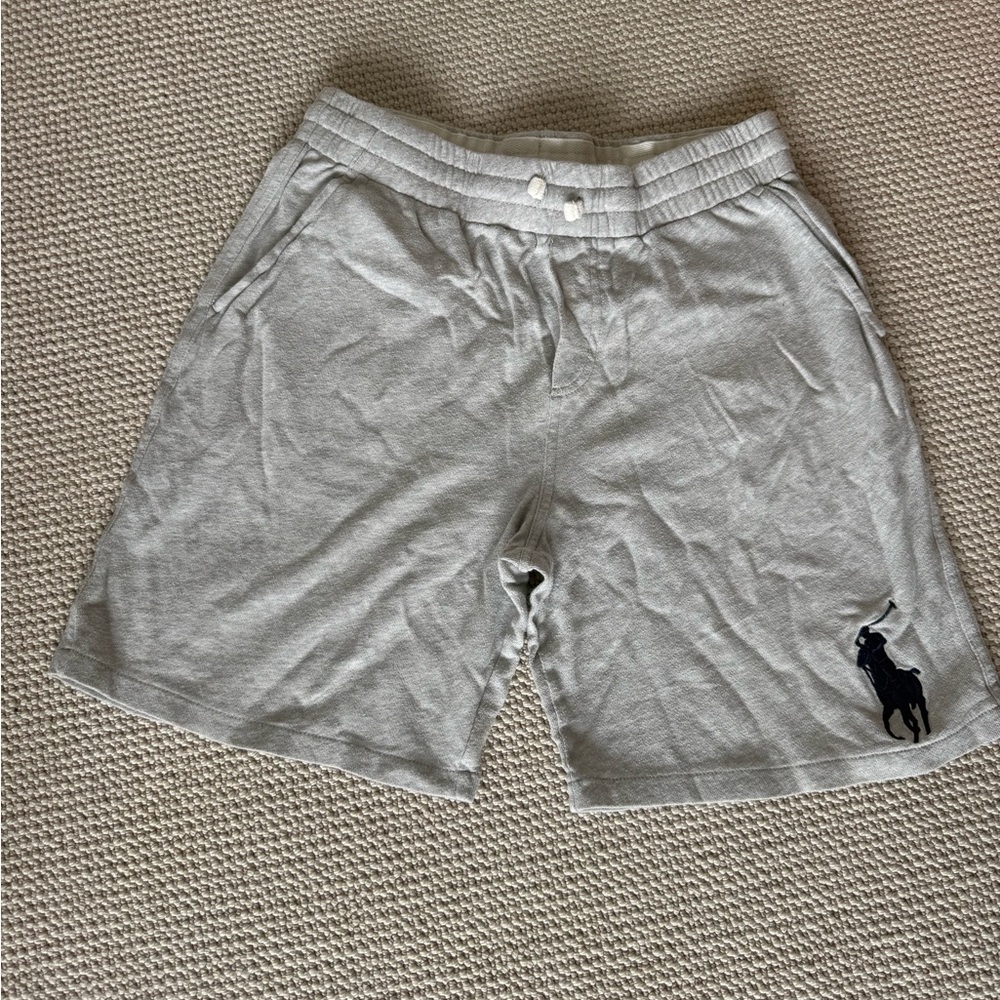 Polo by Ralph Lauren Light Gray Athletic Shorts